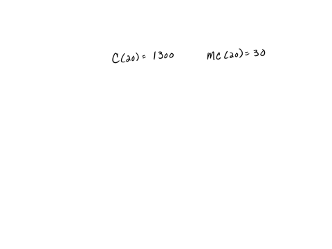 the-cost-for-manufacturing-units-of-a-certain-product-is-cq-dollars-and-the-associated-marginal-cost-function-is-mcq-if-c20-1300-and-mc20-30-use-marginal-analysis-to-approximate-the-cost-of-01306