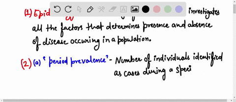 1-epidemiology-overview-what-is-epidemiology-2-epidemiology-occurrence-of-disease-a-what-is-meant-by-period-prevalence-of-disease-b-define-incidence-of-disease-describe-the-difference-betwee-46272