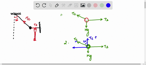 1-12-pt-a-pendulum-consists-of-a-small-object-of-mass-m-fastened-t0-the-end-of-an-inextensible-cord-of-length-l-initially-the-pendulum-is-drawn-aside-through-an-angle-of-0-608-with-the-verti-50513