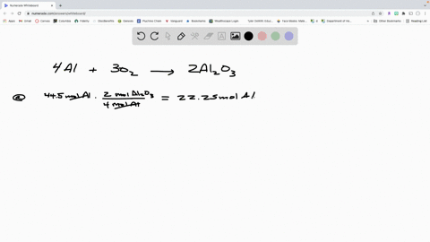 consider-the-reaction-between-aluminum-and-oxygen-4-al-3-o2-2-al2o3-a-calculate-the-number-of-moles-of-al2o3-that-can-be-produced-from-445-mol-al-b-calculate-the-number-of-moles-of-al2o3-tha-95914