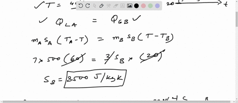 a-object-a-and-object-b-are-at-different-initial-temperatures-when-they-are-placed-in-a-thermally-insulated-container-and-allowed-to-reach-thermal-equilibrium-as-shown-in-figure-4-object-a-has-a-mass-