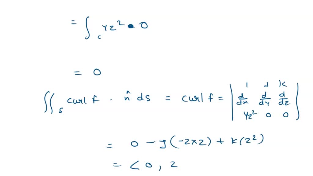 SOLVED: Let 𝒮 be the surface of the cylinder (not including the top and ...