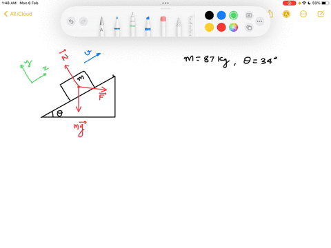 chapter-05-problem-034-in-the-figure_-crate-of-mass-m-87-kg-is-pushed-at-constant-speed-up-frictionless-ramp-0-348_-horizontal-force-the-positive-direction-of-an-x-axis-is-up-the-ramp_-and-t-17841