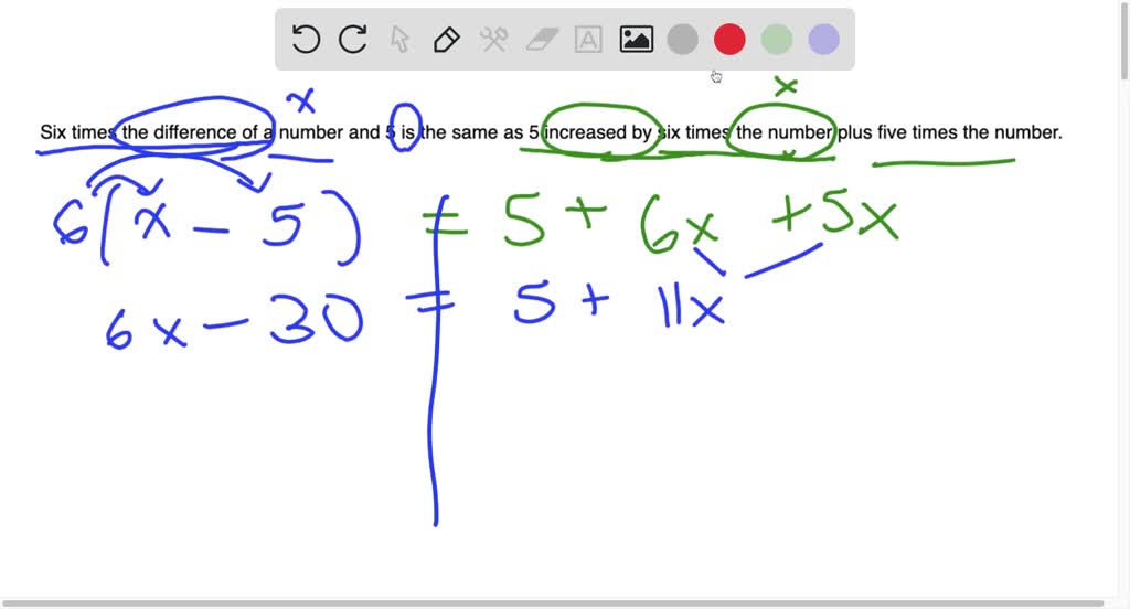 solved-six-less-than-three-times-a-number-is-the-same-as-five-times