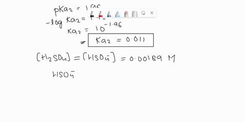 for-h2so4-ka1-is-very-large-and-pka2-196-at-25-c-for-000135-mol-l1-h2so4aq-at-25-c-calculate-a-the-equilibrium-concentration-of-the-singly-ionized-form-hso4-hso4-eq-mol-l1-enter-a-number-acc-83445