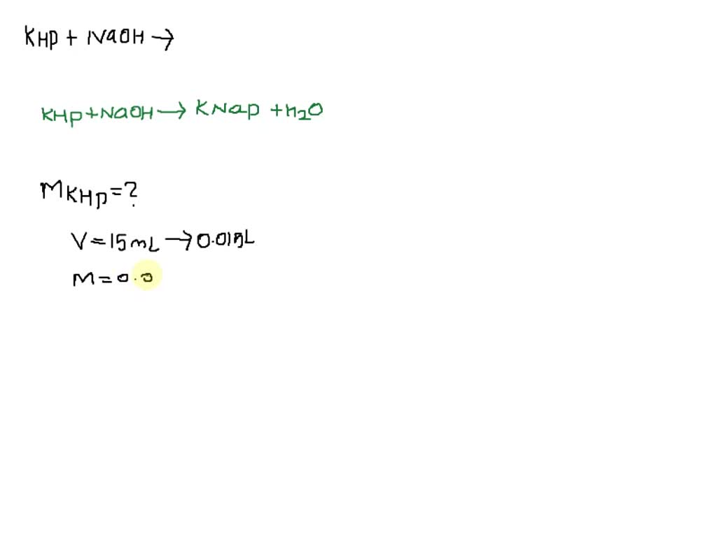SOLVED Write a balanced equation for the neutralization of potassium