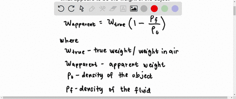 if-the-weight-of-the-object-is-5-n-in-air-calculate-the-weight-of-the-object-if-it-is-placed-in-water-where-object-1200-kgm3