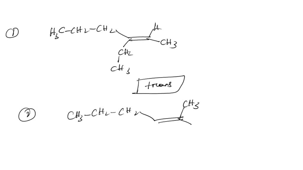 SOLVED A The Structural Formula Of 3 Ethyl 2 Hexene Is Given Below H CH3 CH2 CH CH CH2 CH3