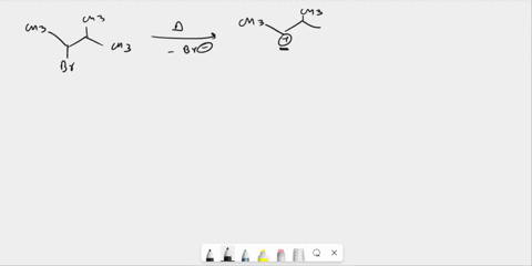 write-and-explain-the-mechanism-for-the-reaction-that-occurs-when-2-bromo-3-methylbutane-is-gently-heated-in-2-propanol-show-all-the-arrows-lone-pairs-and-any-formal-charges-that-may-be-pres-07863