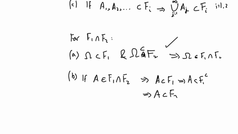 1-let-omega-be-an-arbitrary-non-empty-set-and-let-f_1-and-f_2-be-two-sigma-fields-on-omega-prove-that-f_1-cap-f_2-is-also-a-sigma-fields-2-let-mathrmx-be-a-random-variable-prove-that-the-set-function