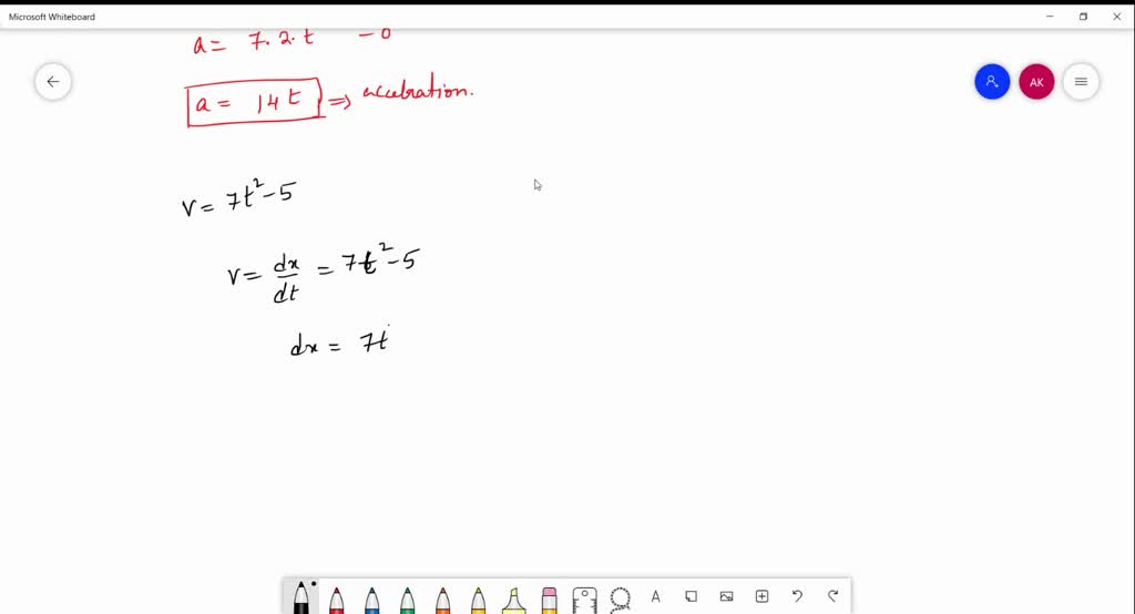 SOLVED: 'point) Hint: The derivative of a position function is a ...