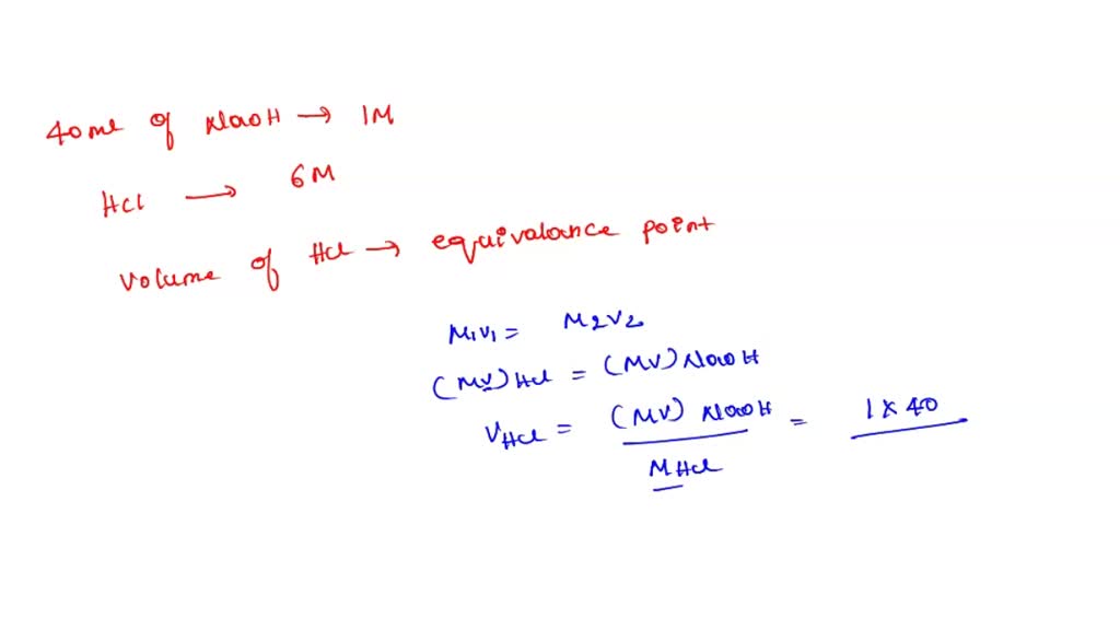 SOLVED: Calculate How You World Prepare 100 ML Of A M, 41% OFF