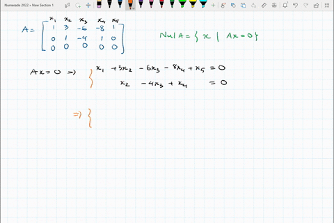 find-an-explicit-description-of-nul-a-by-listing-vectors-that-span-the-null-space-3-6-8-1-a-0-1-4-0-a-spanning-set-for-nul-a-is-use-a-comma-to-separate-vectors-as-needed-08607