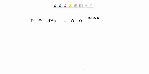 chemica-substance-has-decay-rate-of-92-per-day-the-rate-of-change-of-an-amount-n-of-the-chemical-after-days-given-by-0092n-a-let-no-represent-the-amount-of-the-substance-present-at-t-find-th-85358