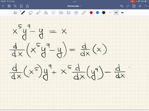 find-dydx-by-implicit-differentiation-x5y9-y-x-35232