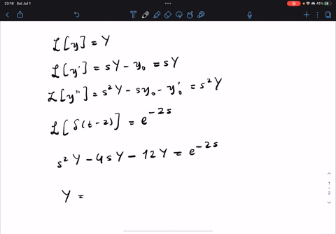 point-use-the-laplace-transform-t0-solve-the-following-initial-value-problem-y-4y-12y-st-_-2-y0-0-y-0-0-yt-notation-write-ut-c-for-the-heaviside-step-function-uct-with-step-att-19084