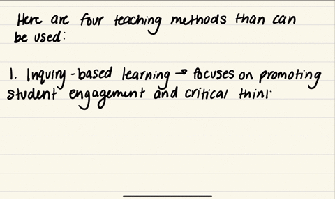 1-describe-any-four-methods-of-teaching-other-than-demonstration-within-the-heuristic-and-expository-spectrum-that-you-can-use-in-teaching-one-area-of-specialization