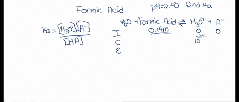 calculate-the-ka-for-a-014-m-solution-of-formic-acid-hcooh-ifthe-ph-is-equal-to-240-44545