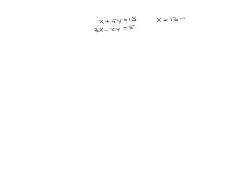 if-two-regression-equations-x-5y-13-and-3x-2y-5-then-the-mean-values-of-x-andy-are-respectivelya-2-33-2c-4-5d5-4-68638