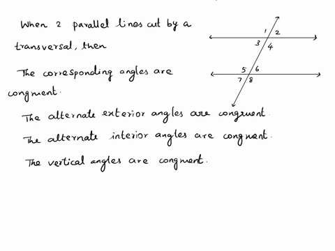 the-diagram-shows-two-parallel-lines-cut-by-a-transversal-which-of-the-following-angles-must-be-congruent-to-z1-28132
