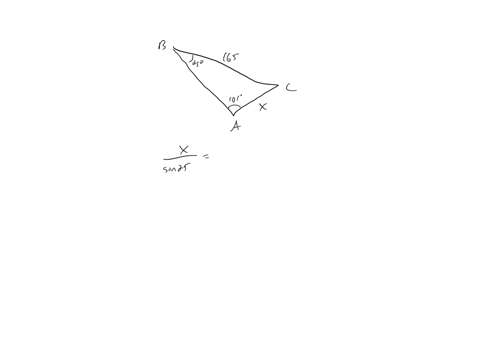 45-in-triangle-a-b-c-below-angle-a-measures-101circ-angle-b-measures-25circ-and-the-length-of-overlineb-c-is-165-meters-to-the-nearest-meter-what-is-the-length-of-overlinea-c-note-the-law-of-sines-sta
