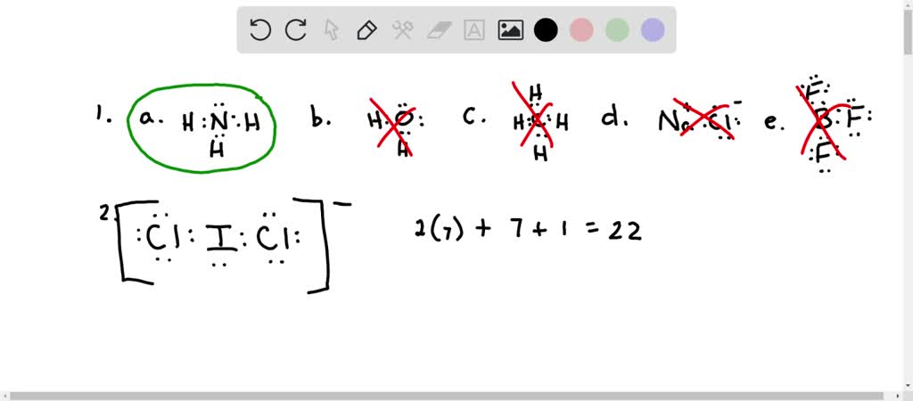 SOLVED: Which of the following compounds contains only one unshared ...