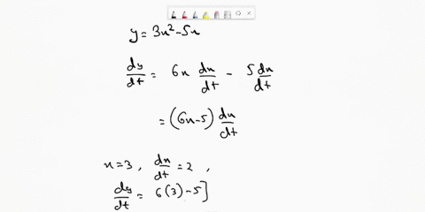 assume-that-x-and-y-are-both-differentiable-functions-of-t-and-find-the-required-values-of-dyldt-and-dxldt-y-3x2-sx-a-find-dyldt-when-x-3-given-that-dxldt-b-find-dxdt-when-x-4-given-that-dyd-78312