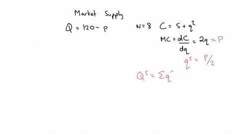 each-of-the-8-firms-in-a-competitive-market-has-a-cost-function-of-c50-the-market-demand-function-is-q120-p-determine-the-equilibrium-price-quantity-per-firm-and-market-quantity-the-equilibr-35673