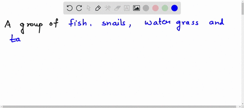 a-group-of-fish-snails-watergrass-and-tadpoles-living-in-a-freshwater-pond-may-be-described-as-a-niche-habitat-community-population-63974
