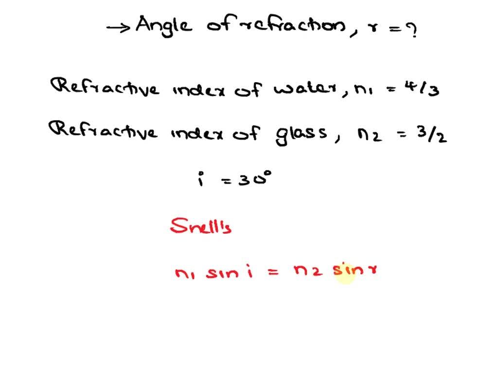 SOLVED please do steps 4 5 graph this and show its slope and snell's law.
