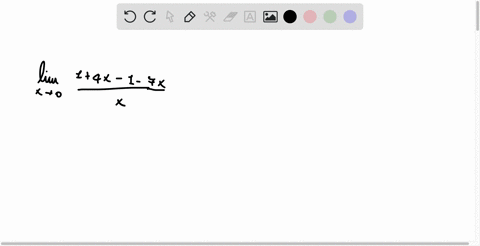 find-the-limit-use-lhospitals-rule-where-appropriate-if-there-is-a-more-elementary-method-consider-using-it-lim-x-0-1-4x-1-7x-x-13792