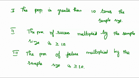 what-conditions-must-be-met-to-use-z-procedures-in-a-significance-test-about-a-population-proportioni-the-population-is-greater-than-10-times-the-sample-sizeii-the-sample-size-is-greater-tha-72848