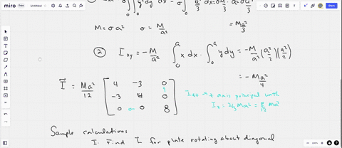consider-a-uniform-square-plate-of-side-a-and-mass-m-ignore-the-thickness-choose-the-coordinate-so-that-the-origin-is-at-one-corner-and-the-x-and-y-axes-are-along-the-two-edges-1-find-the-in-84561