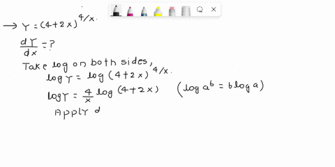 1-point-all-parts-of-this-problem-refer-to-the-function-below-y-4-2x-4x-a-use-logarithmic-differentiation-to-find-dx-dy-dx-b-find-the-slope-of-the-tangent-line-at-x-slope-1-_-c-find-the-equa-67233