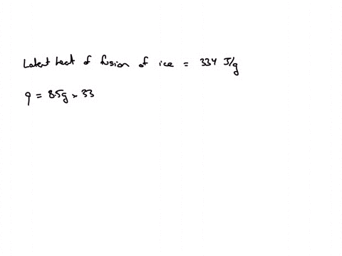 an-85-g-ice-cube-is-placed-into-255-g-of-water-calculate-the-temperature-change-in-the-water-upon-th-79955