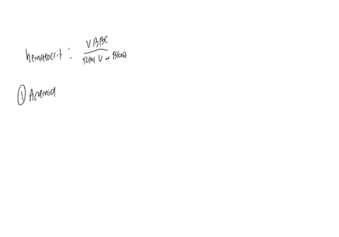 describe-one-or-more-blood-disorders-that-could-account-for-a-higher-or-lower-than-normal-hematocrit-or-rbc-count
