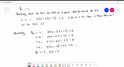 if-two-fair-dice-are-rolled-what-is-the-conditional-probability-that-the-first-one-lands-on-6-given-80511