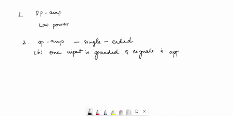 q-10-marks-clo-1-circle-the-correct-answer-1-which-of-the-following-characteristics-does-not-necessarily-apply-to-an-op-amp-a-high-gain-b-low-power-c-high-input-impedance-d-low-output-impeda-92834