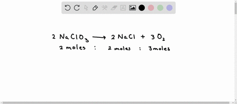 sodium-chlorate-decomposes-into-sodium-chloride-and-oxygen-gas-as-seen-in-the-equation-below-2naclo3-2nacl-3o2-how-many-moles-of-o2-were-produced-by-8-moles-of-naclo3-round-your-answer-to-th-75657