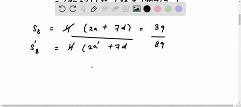 the-ratio-of-the-sum-of-n-terms-of-two-arithmetic-progressions-is-4n7-7n17-find-the-ratio-of-their-8th-term-61199