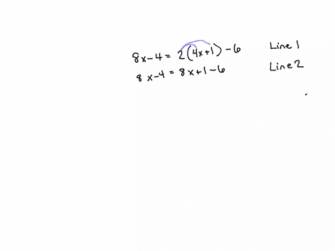 find-the-error-in-the-calculations-below-if-there-is-one-line-4-x-4-24x-4-_-6-line-2-x-4-8x-1-6-line-3-8x-4-8x-5-line-4-4-5-5-line-5-based-on-the-calculations-above-there-are-no-solutions-th-42483
