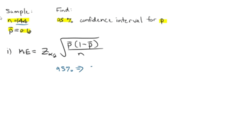 question-8-4-pts-in-a-random-sample-of-144-observations-pbar-06-with-95-confidence-what-is-the-margin-of-error-provide-3-decimals-ii-find-the-95-confidence-interval-for-p-critical-value-for-59266
