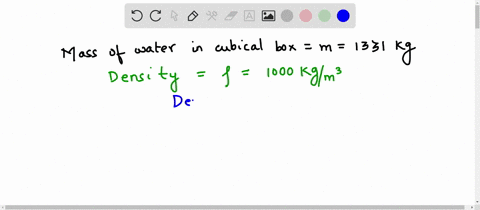 a-cubic-box-is-completely-filled-with-13310-kg-of-water-what-is-the-length-of-one-side-of-the-box-in-meters
