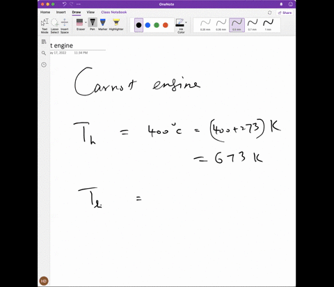 a-carnot-engine-operates-between-reservoirs-at-400-degrees-c-and-30-degrees-c-a-calculate-the-efficiency-of-the-engine-b-if-the-engine-does-50-j-of-work-per-cycle-how-much-heat-per-cycle-doe-75449