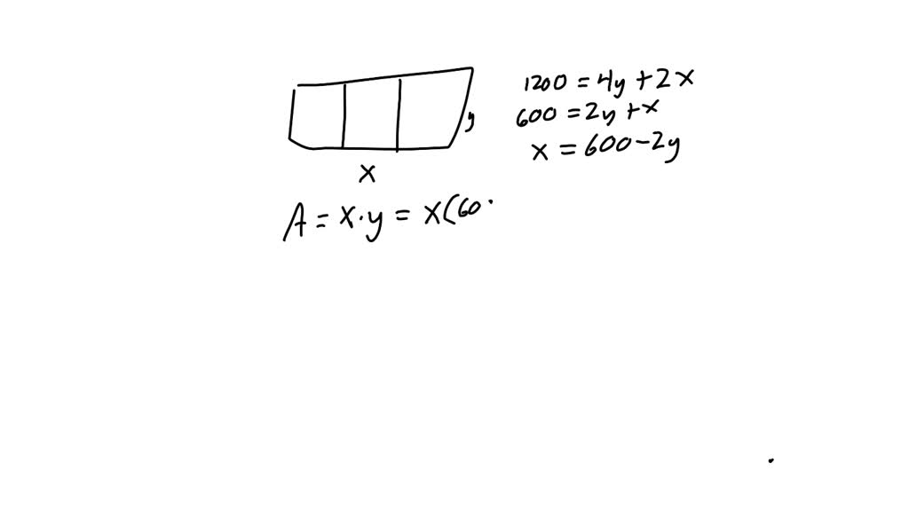 SOLVED: A farmer wishes to put a fence around a rectangular field and ...