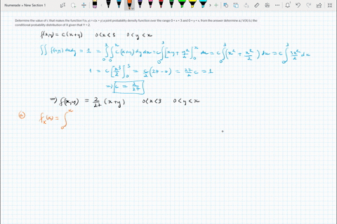 determine-the-value-of-c-that-makes-the-function-f-x-y-cx-y-a-joint-probability-density-function-over-the-range-0-x-3-and-0-y-x-from-the-answer-determine-a-vx-b-the-conditional-probability-d-56968