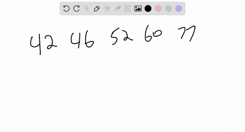the-five-number-summary-for-a-set-of-data-is-given-below-min-q1-median-q3-max-42-46-52-60-77-what-is-the-interquartile-range-of-the-set-of-data