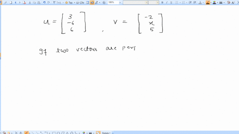 find-x-so-that-the-vectors-u-and-v-below-are-perpendicular-3-u-6-2-u-x-5-x0-88566
