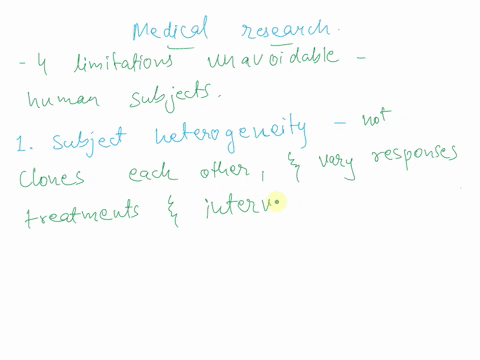 when-doing-medical-research-with-human-subjects-which-four-limitations-are-unavoidable-11917