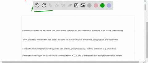 discuss-sources-of-lipids-in-our-food-be-sure-to-address-each-of-the-following-saturated-vs-unsaturated-and-types-of-lipids-triglycerides-fatty-acids-phospholipids-and-sterols-79883